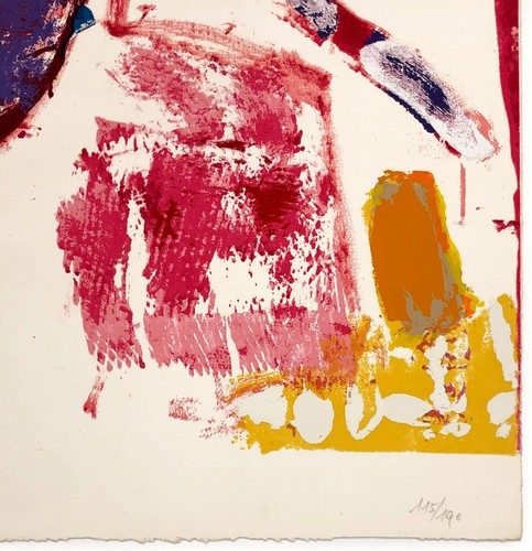 LEA NIKEL "UNTITLED" 1978 | FROM TEN PAINTERS ON WAR AND PEACE | SIGNED PRINT - Picture 3 of 4