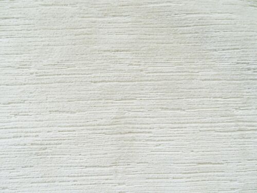 VALDESE GIBSON IVORY PATTERNED TEXTURED VELVET UPHOLSTERY FABRIC REMNANT 818FF - Picture 2 of 4