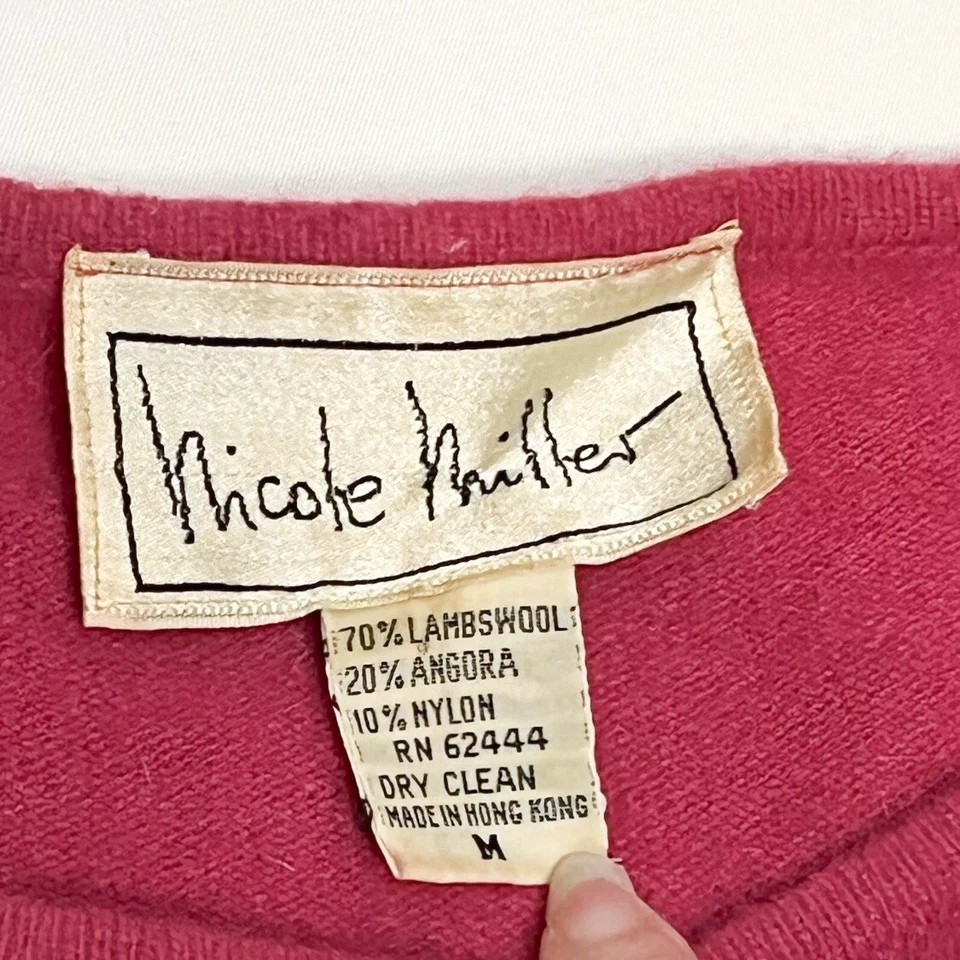 Винтажный ягненка шерсти Angora свитер платье женщин  - Изображение 3 из 4