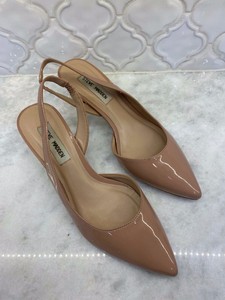 blush pink pointed toe heels
