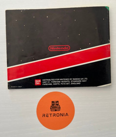 Super Mario Bros / Duck Hunt Nintendo Nes Game Instruction Manual UK Version