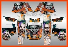 Yamaha banshee full graphics kit ..THICK AND HIGH GLOSS