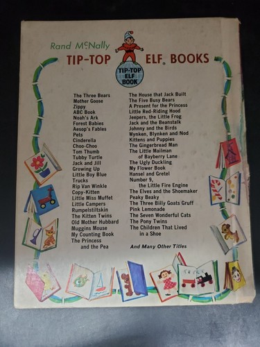 Cinderella Vintage 1956 Rand McNally Elf Hardcover Children's Book - Foto 2 di 4
