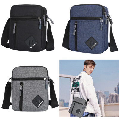 Wasserdichte Herren-Kuriertasche Umhängetasche Schultertasche Utility Reisen Arbeit