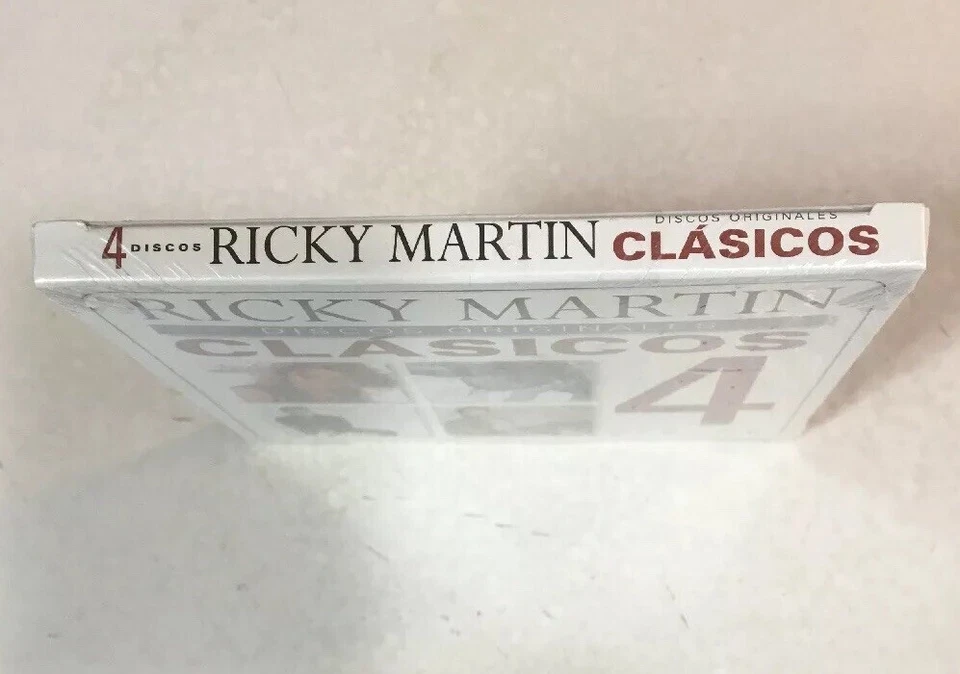 CLASICOS by RICKY MARTIN (4 CDs, 2013 - Sony - USA) BRAND NEW, “FACTORY SEALED” - Image 3 of 4