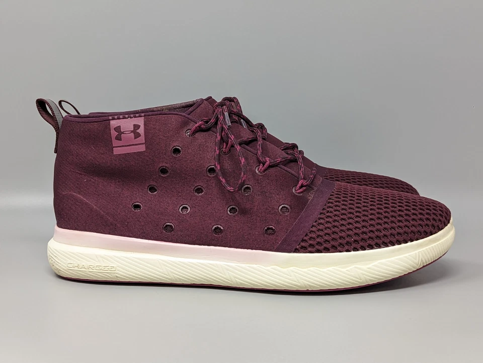 Under Armour заряженный женщины 24/7 середины темно-бордовый туфли кроссовки SMGX размер 10 - Изображение 3 из 4