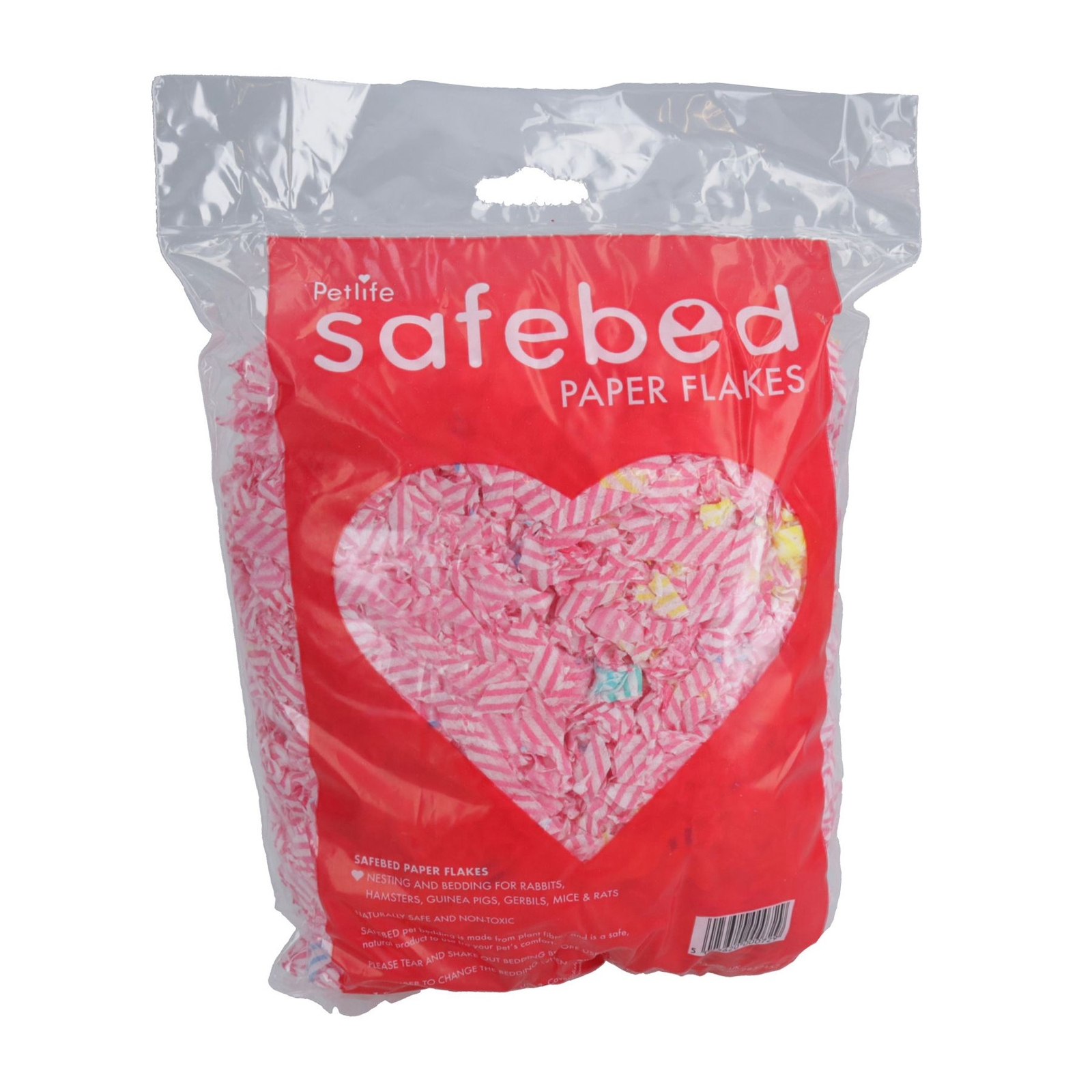 2PK Small Animal Hamster Gerbils Safe Bed Paper Flakes Nesting