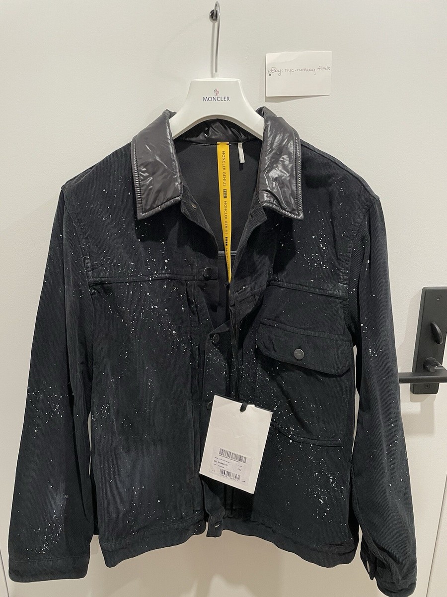 Moncler Genius 7 Moncler Fragment FRGMNT Printed Corduroy Jacket