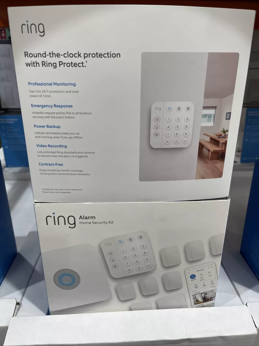 Ring alarm wireless 10 2025 piece home security kit