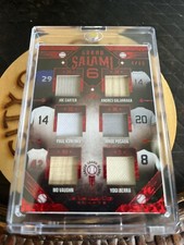 Hoja ITG Usado Grand Salami 6 Carter/Galarraga/Konerko/Posada/Vaughn/Berra 4/40
