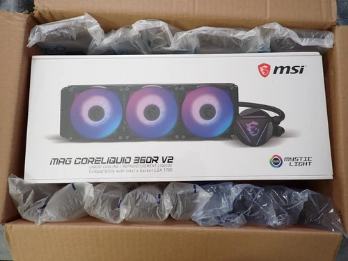 MSI MAG CoreLiquid 360R V2 Liquid Cpu Cooler - Black