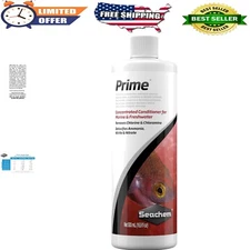 Seachem Prime 500ml Fresh & Saltwater Conditioner - Detoxifier & Chemical Rem...