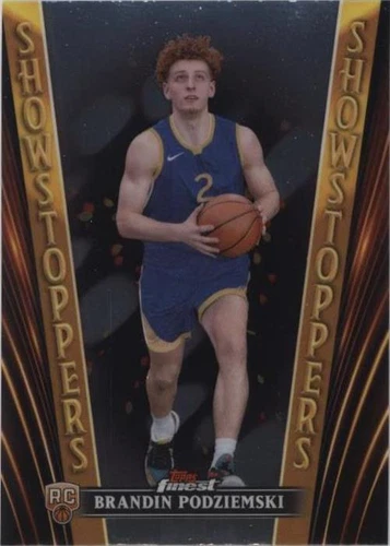 2023-24 Topps Finest - Brandin Podziemski #SS-29