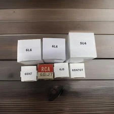 WURLITZER JUKEBOX 1100 MODEL 506 AMPLIFIER AMP TUBE KIT  TESTED STRONG!!!