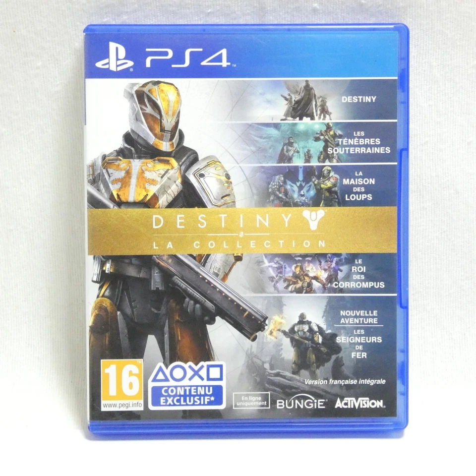 PS4 DESTINY LA COLLECTION PAL VF SANS CODE DLC JEU CONSOLE PLAYSTATION 4 TESTE, photo 1 sur 3