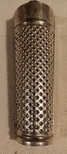 Vintage Tin Nutmeg Grater Lemon Zester Wall Hanger Hole 5 1/2" West Germany