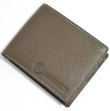 Lambretta Dark Brown Mens Classic Leather Bifold Wallet