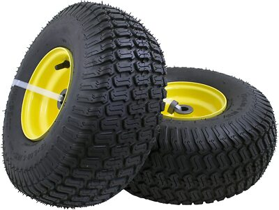 #ad John Deere Riding Mower Tires Replacement Pneumatic 4 Ply Front Rim Wheel 2pcs $112.70