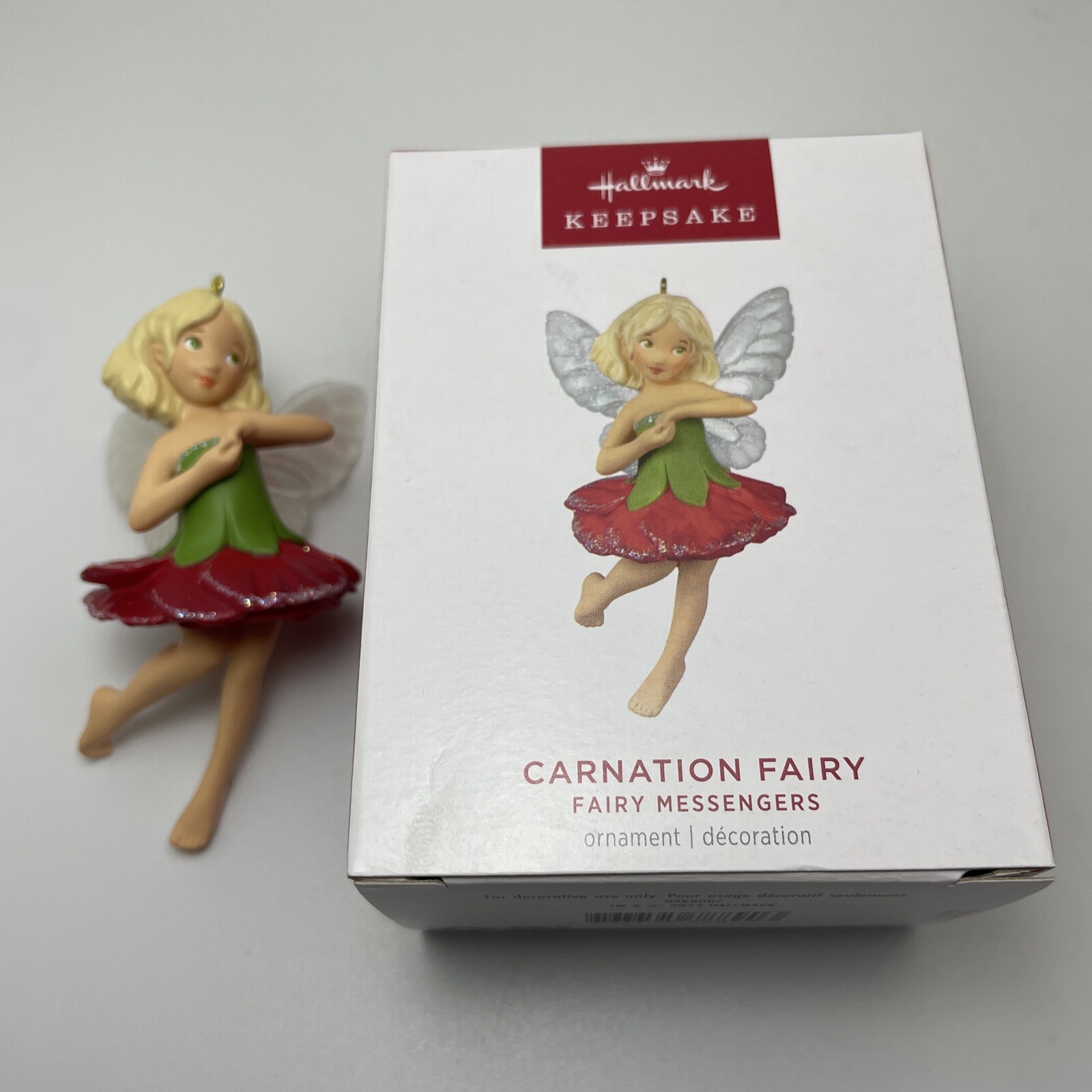 Hallmark 2023 CARNATION FAIRY 19 MESSENGERS Series Christmas Keepsake