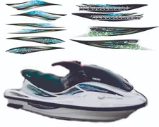 YAMAHA WAVERUNNER XL 800 2001 Graphics / Decal / Sticker Kit Custom Green