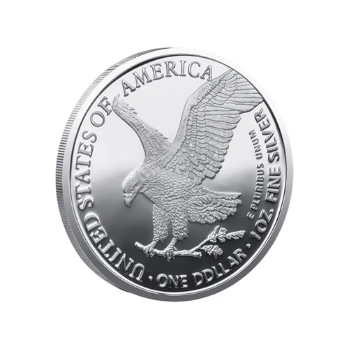 Barra de metal plateado APMEX I TRÓY QUNCEAB9 FINA 1 OZ APMEX para coleccionar - Imagen 2 de 4