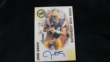 2001 Press Pass SE Josh Booty Autograph Card  Box 30