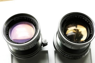 Leitz Leica Summicron M 2/50, yellow coating