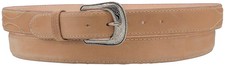 Silverton Men Genuine Leather Western Belt Tobacco Cowboy Work Ranch