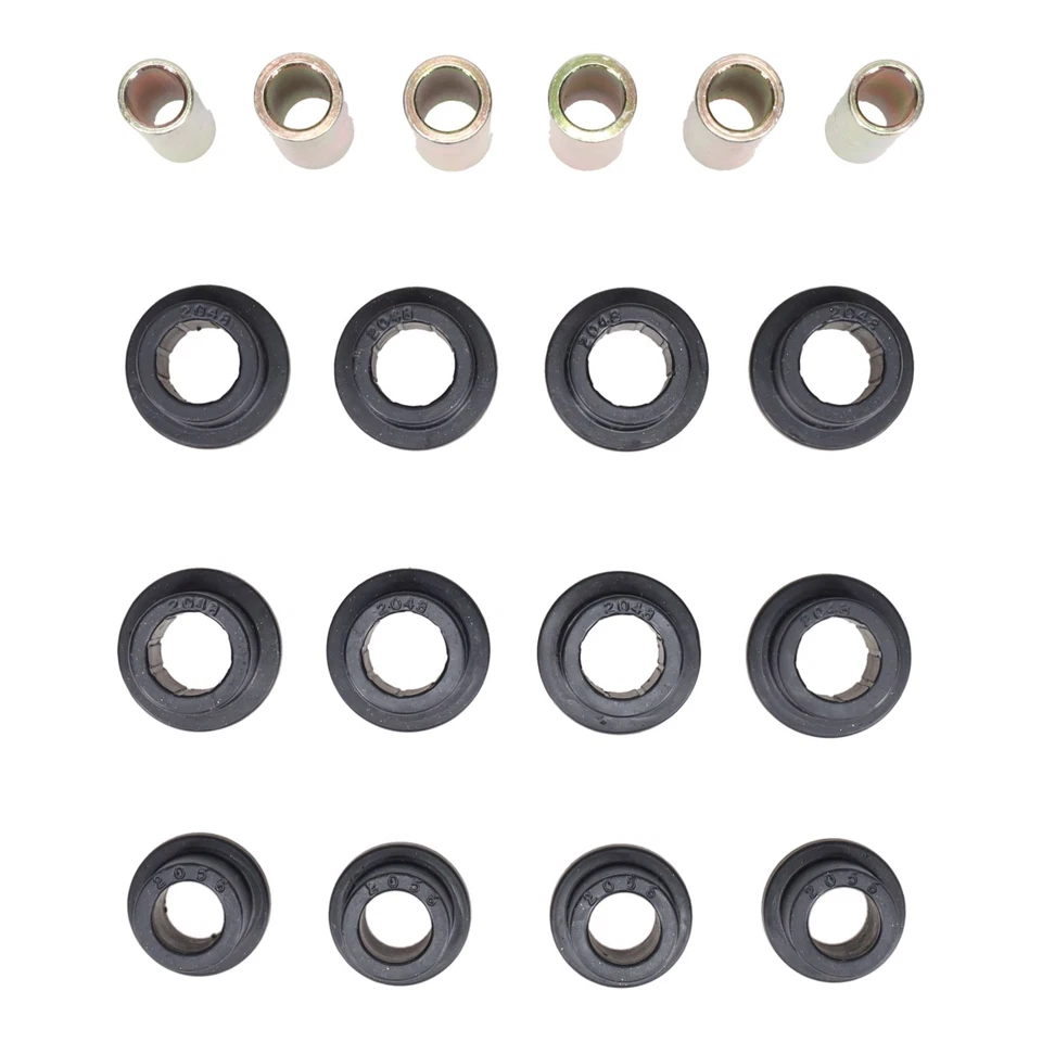 Juego de bujes de resorte de hoja trasera Polygraphite® 1966-1977 Ford Bronco NUEVO Foto 3 de 4