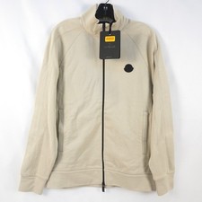 Moncler 100% Cotton Zip Up Cardigan With Pock...