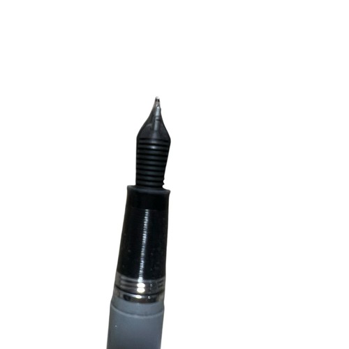 Vintage Gray and Gold Sheaffer Fountain Pen with Ken Miles Name - Picture 6 of 7