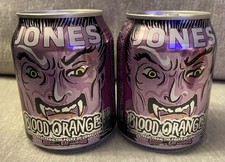 Jones Soda 2013 Halloween Edition, Terror Of Blood Orange, 2 Dracula 8 Oz Cans