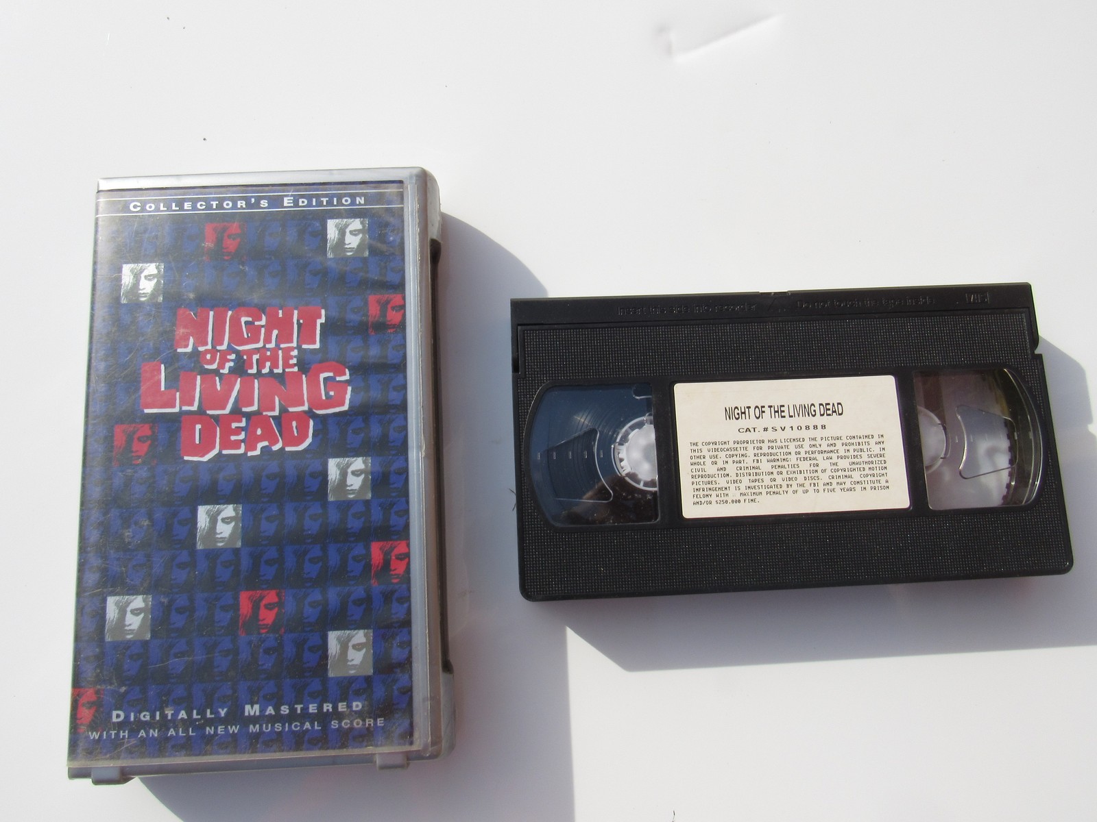 Night of the Living Dead VHS Collector's Edition 1988 George A. Romero Horror