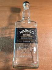 Jack Daniels Bonded Empty 1 Liter Glass Bottle with Cork