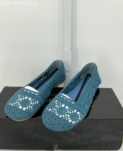 Colin Stuart Blue Woven Dress Shoe Women 5