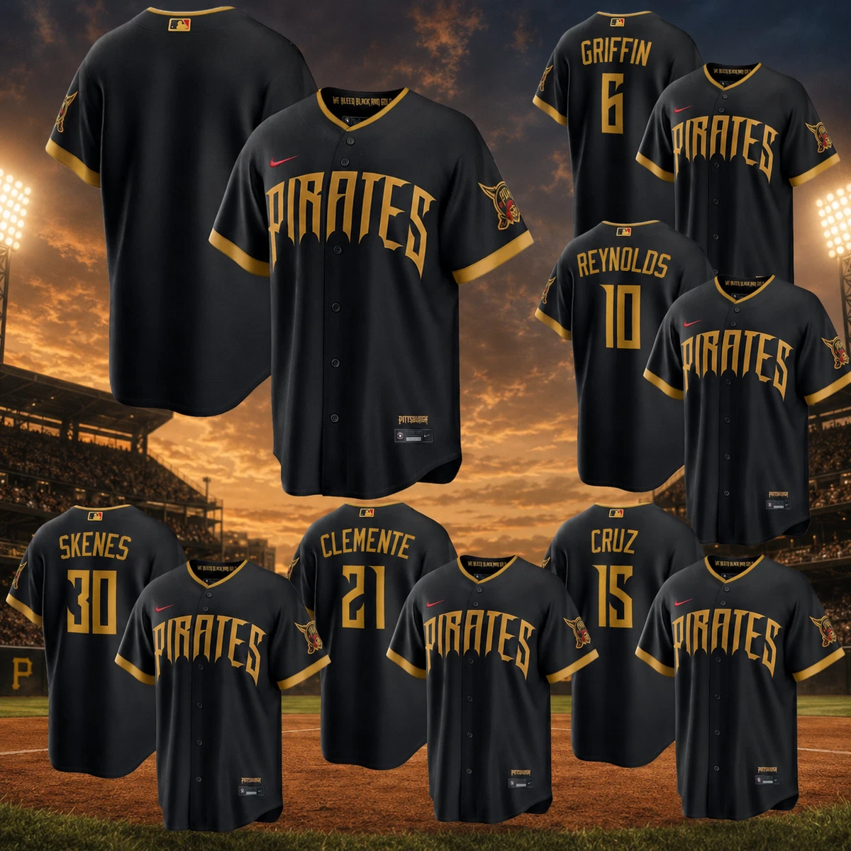 Pittsburgh Pirates Size XL MLB Jerseys for sale | eBay
