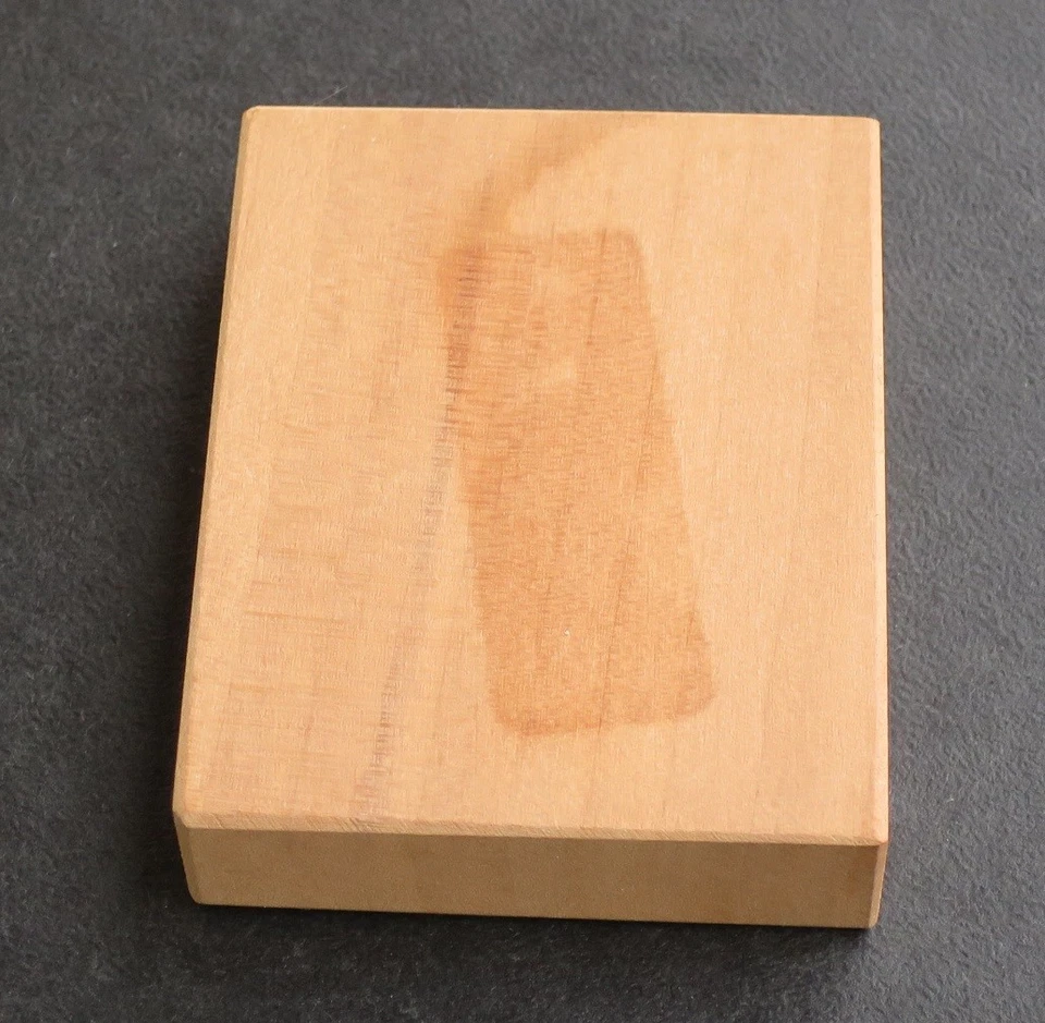 Holz Springerle Form Bärentatze Muschel Weihnachtsbäckerei Birnbaumholz? - Bild 4 von 4