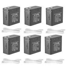 6-Pack 10500Mah Rechargeable LIT-10Battery Compatible with SPYPOINT Trail Camera