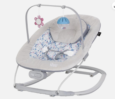 Brand New Smart Steps  My First Rocker 2 Bouncer, Daisy Pink