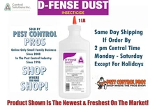 1 LB D-fense Dust Pest INSECTICIDE Control Carpet Beetles Bed Bugs Fleas Ants et