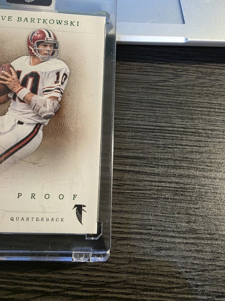 2012 Panini Prime Signatures Steve Bartkowski GREEN SSP /25 Falcons MINT!! - Image 3 of 4