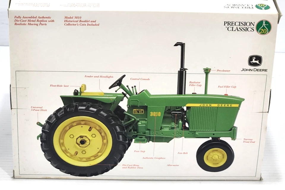 ERTL Precision Series #20 John Deere Model 3010 Tractor 1:16 NIB - Image 3 of 4