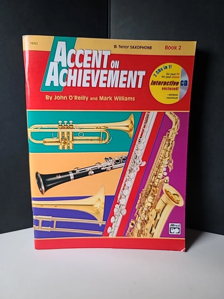 “Lot of 7 books Accent on Achievement Saxophone – Intermediate Method” - Image 2 of 4