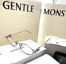 GentleMonster Sunglasses Jewelry - Gleam 02 Silver Frame Clear Lenses