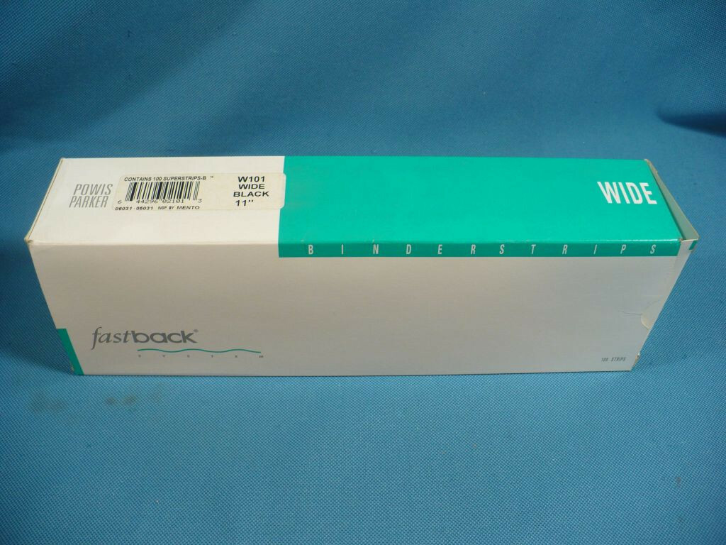 Parker Powis Genuine OEM W101 100 Wide Black SuperStrip 11" New in Factory Box