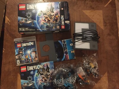 LEGO DIMENSIONS PLAYSTATION 3 STARTER SET BAGS STILL SEALED