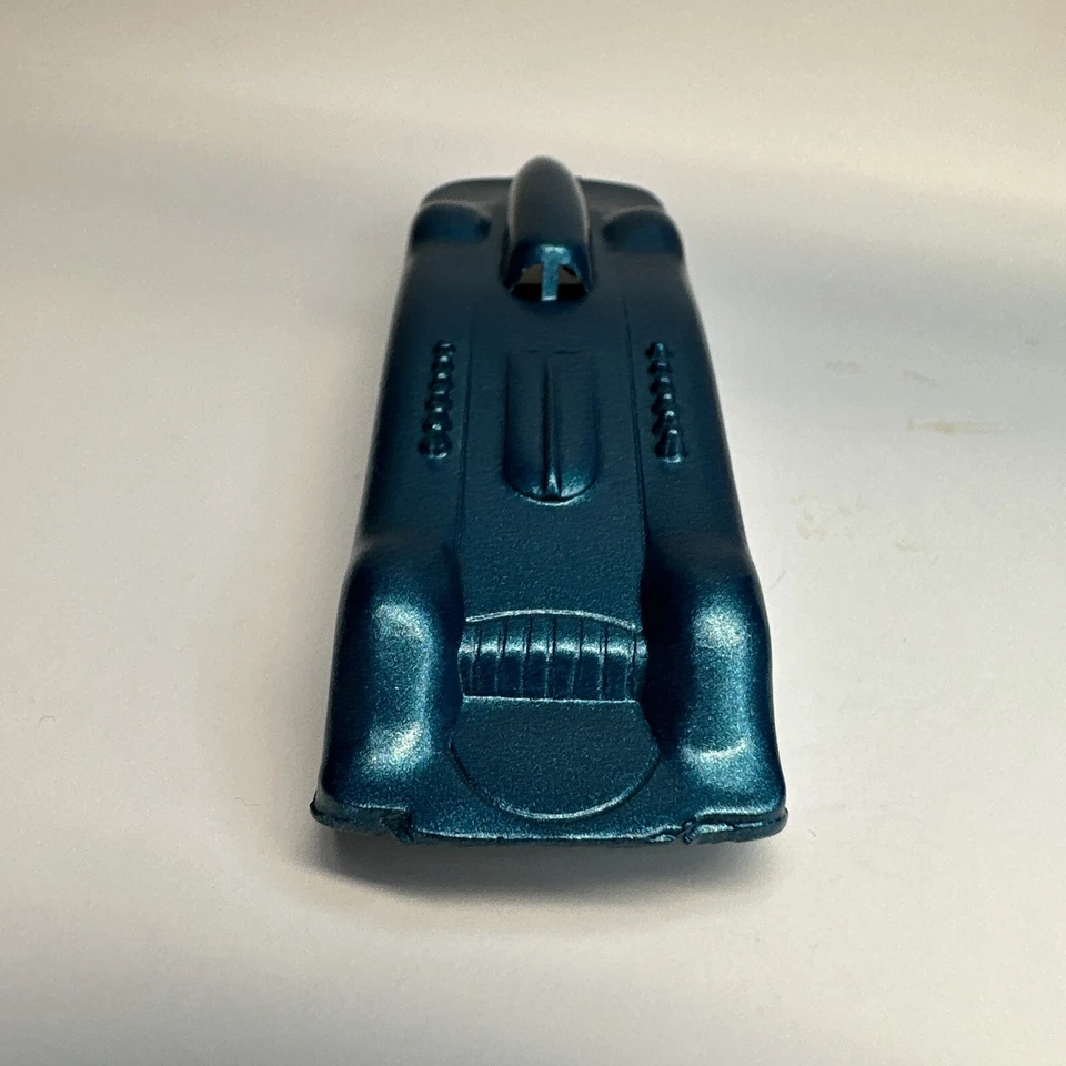 COCHE DE CARRERAS VINTAGE MIDGETOY GULF SPECIAL #11 ACERO PRENSADO BONNEVILLE SALT FLATS Foto 4 de 4