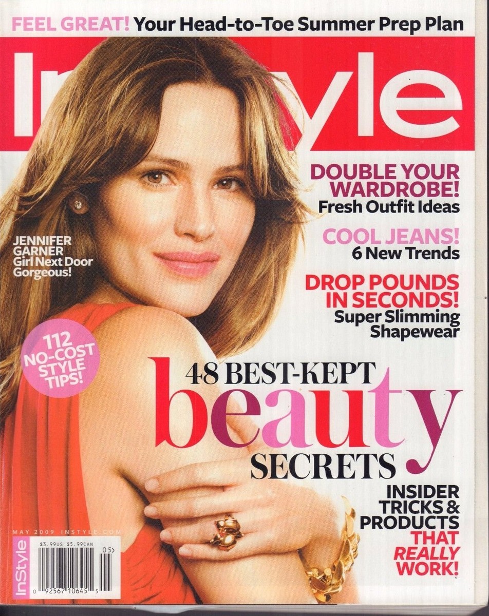 InStyle May 2009 Jennifer Garner VG 062116DBE | eBay
