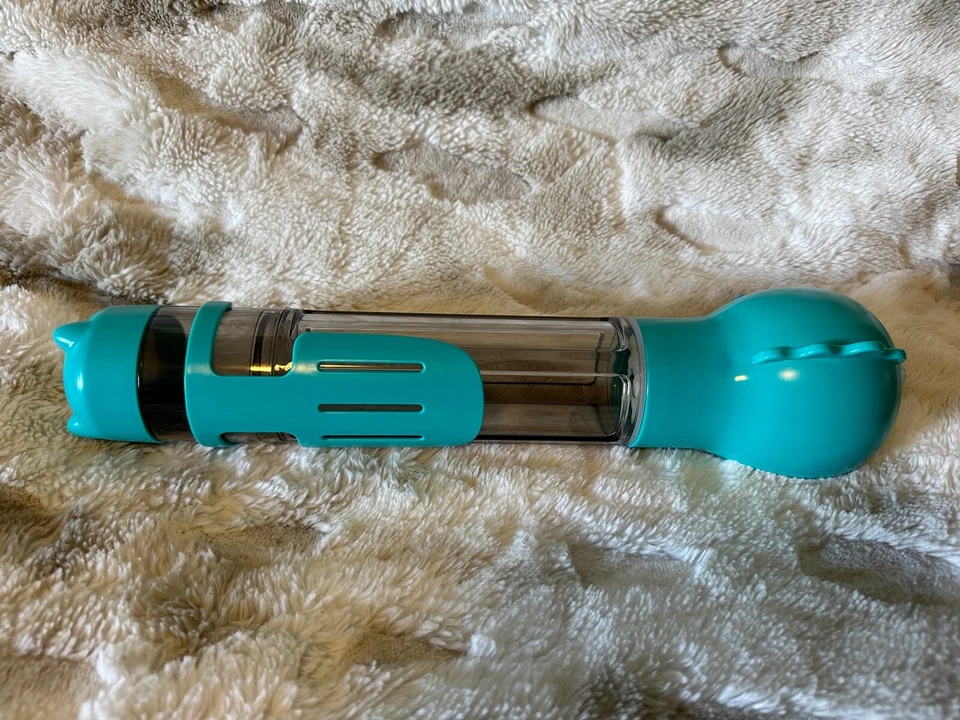 2-in-1 Pet Water Bottle & Food Container – Portable Dog Cat Travel Feeder - Image 4 of 4