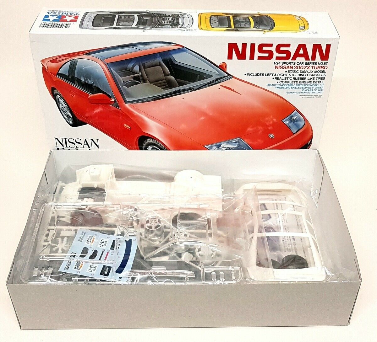 Tamiya 1/24 - Nissan 300ZX Turbo Fairlady Plastic Scale - Model